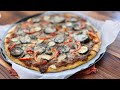 Pizza aux Légumes et Huile Rouge (Diwtiir)