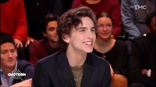 timothée chalamet pronouncing his name for almost 2 minutes