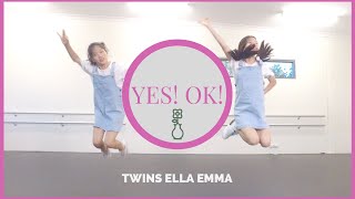 YouthWithYou 青春有你2/“YES! OK! ” Dance Cover by 韩国可爱组合Twins Ella \u0026 Emma