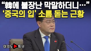 [여의도튜브] “韓에 불장난 막말하더니…” ‘중국의 입’ 소름 돋는 근황 / 머니투데이방송