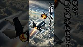 零戦と現代の戦闘機が戦ったら、どっちが何％の確率で勝つ？