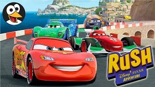 汽車總動員 閃電麥坤 遊戲 中文字幕 英文配音 | 迪士尼 Rush: A Disney-Pixar Adventure