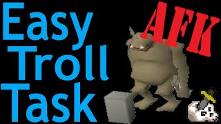 Troll Slayer Task | 1min Guide (100% AFK)