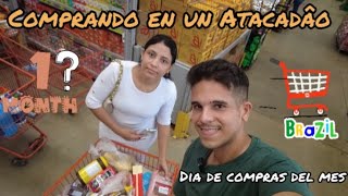 Todo lo que gasté comprando la comida de un mes en Brasil 🇧🇷.