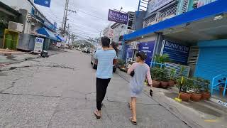 CHRISTMAS DAY MORNING WALK IN ANGELES CITY THE PHILIPPINES