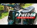 Vespa P150X Modern Look Transformation