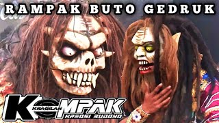 KOMPAK KREASI BUDAYA - RAMPAK BUTO GEDRUK (prajurit buto) live dalangan telomoyo terbaru 2023