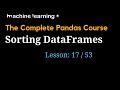 How to Sort Data in Pandas | #17 of 53: The Complete Pandas Course