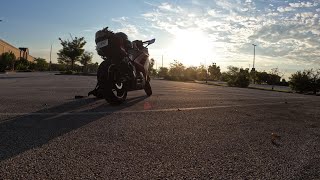 Vlog 001 4 HOURS ON A SPORT BIKE!