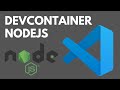 Debug Node JS in Visual Studio Code devcontainer with docker and mysql