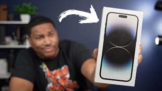 iPhone 14 Pro Max (Space Black) Unboxing! BLACK WHERE?!