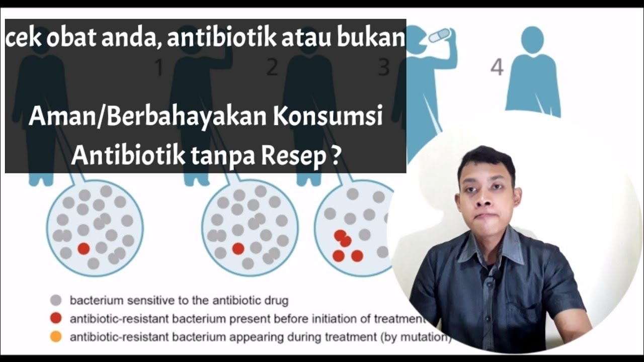 Apakah Berbahaya Konsumsi Antibiotik Sembarangan Tanpa Resep ??? - YouTube