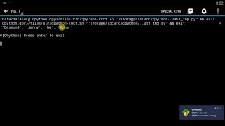 Qpython tutorial- 9 List Slicing