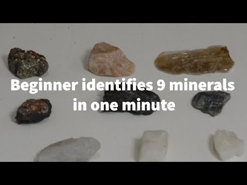 What element is bright yellow crystals?
