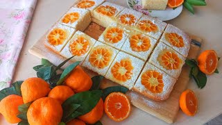 THE MOST DELICIOUS CAKE I HAVE EVER EATED ❗️ IN 10 MINUTES 👍Mandarin Cookie Recipe😋 IT'S TIME NOW