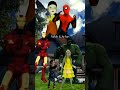 SQUID GAME, SPIDERMAN, IRONMAN, HULK, LIKE NASTYA JOGET COFFIN DANCE #shorts #youtubeshorts