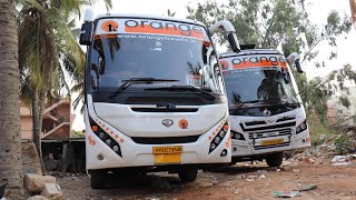 AC Sleeper Bus (2+1) Ashok Leyland | MG Auto | Orange Travels