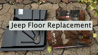 Jeep Floor Replacement.