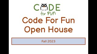 Open House - Fall 2023