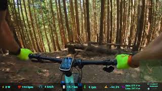 MTB Tour am Tegernsee zur Gindelalm und Bayernweg Trail - 4K