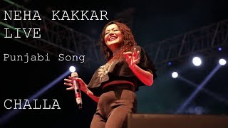 Neha Kakkar | Tony Kakkar Live | Punjabi Song | CHALLA | Amazing Crowd