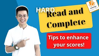 Hard Read and Complete questions and TIPS | Duolingo English Test