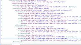 Android Application Development Tutorial 84 Tabs setup with TabHost