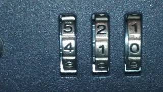How to unlock a locked safe or combo lock