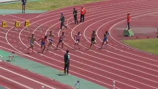 男子八種競技100m3組 2023千葉県高校総体