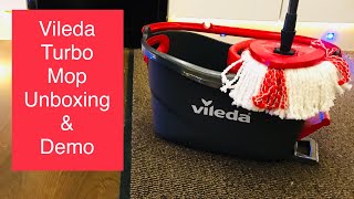 Vileda Turbo Mop, Unboxing \u0026 Quick Demo