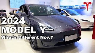 New 2024 Tesla Model Y Review! With New Dashboard, Upgraded Rear Seats And More