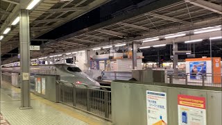 新幹線回送電車出発