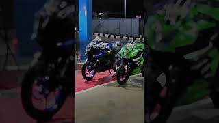 R15 VS NINJA 250‼️CINEMATIC #shorts #short #r15 #ninja250 #youtubeshorts