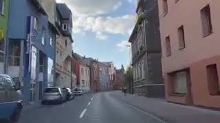 Driving back from Oberstein to Idar in Rheinland-Pfalz (Rhineland-Palatinate) | Germany