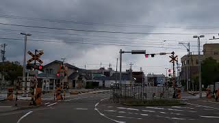 北陸鉄道石川線 新西金沢駅列車交換