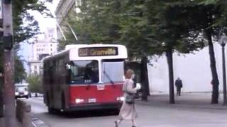 VANCOUVER  TROLLEYBUSES 1995