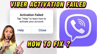 VIBER ACTIVATION FAILED HOW TO FIX? #viber #activationfailed #vibermessenger #tutorialvideo #tiktok