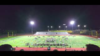 Mustang High School Marching Band at Edmond Santa Fe Showcase 2024