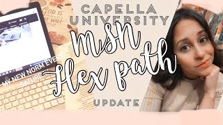 Capella University FlexPath MSN program update!