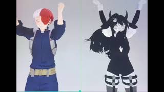 Don’t stop meme (MMD bnha x oc AU)