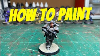 How to paint a #30K space Wolf !! #spacewolf #warhammer30k #warhammerart #tabletopgame #40k