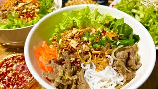 Bún Bò Xào - Bí quyết làm BÚN BÒ XÀO Mềm Thơm Ngon Khó Cưỡng