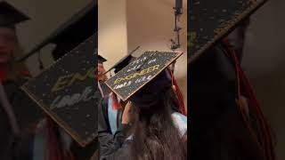 Creativity and innovation  on display in your grad cap game. #rit #caps #commencement #graduation