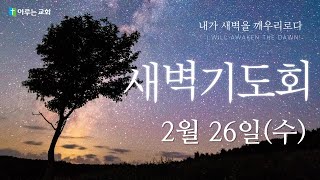 이루는교회 예배실황 250226새벽기도회