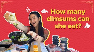 'I Tried 10 Kinds Of Dimsums!' Ft. Sahiba Bali | At Home Dimsum Tasting | Zomato