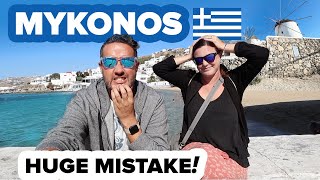 Our Honest First Impressions of Mykonos Greece 🇬🇷 Worth Visiting?