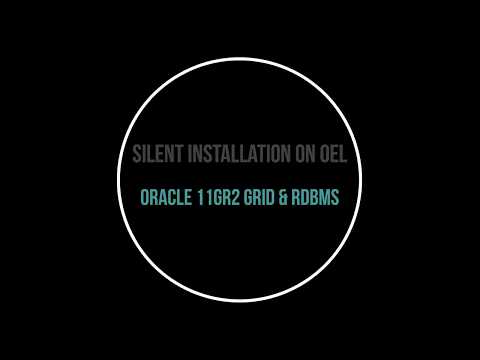 silent installation of Oracle 11gR2 Grid and RDBMS on Linux 6