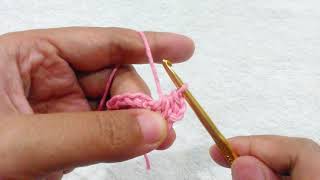 How to make half double crochet 2 stitches together (hdc2tog) or hdc decrease in crochet