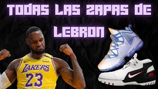 TODAS las ZAPATILLAS de LEBRON JAMES 2003-2021 | SNEAKERTECA