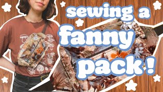 Sewing Myself a Fanny Pack for the Summer!